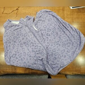 Kyte bamboo taro leopard medium 1 tog sleep sack guc